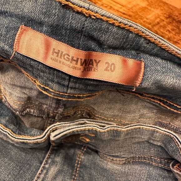 Highway jeans denim shorts Size 20 - Picture 5 of 8